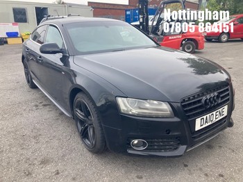 Location: Nottingham - 2010 AUDI A5 S LINE TDI 5 Door Hatchback REG: DA10ENE, Keys: No, MOT Expiry date: 01/05/2027, 1968 Diesel, 6 Speed Manual Diesel, Former Keepers: 10