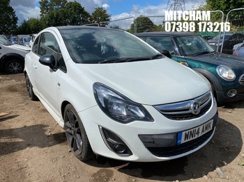 Location: Mitcham - 2014 VAUXHALL CORSA LIMITED EDITION 3 Door Hatchback REG: WN14AMK, Keys: No, MOT Expiry date: 18/03/2026, 1229 Petrol, 5 Speed Manual Petrol, Former Keepers: 2