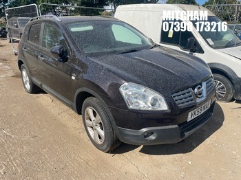 Location: Mitcham - 2009 NISSAN QASHQAI N-TEC 4WD CVT 5 Door Hatchback REG: VK59NAE, Keys: No, MOT Expiry date: 08/02/2027, 1997 Petrol, Variable Speed Auto Petrol, Former Keepers: 6