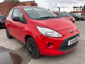 Location: Nottingham - 2011 FORD KA 3 Door Hatchback REG: YJ11MZM, Keys: No, MOT Expiry date: 23/04/2026, 1242 Petrol, Manual, Former Keepers: 3