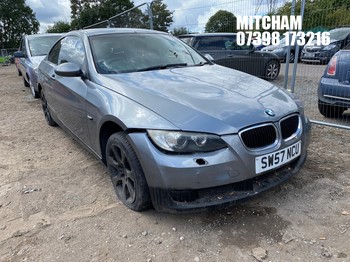 Location: Mitcham - 2007 BMW 320I SE AUTO Coupe REG: SW57NCU, Keys: No, MOT Expiry date: 24/10/2025, 1995 Petrol, 6 Speed Auto Petrol, Former Keepers: 9