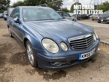 Location: Mitcham - 2006 MERCEDES E220 AVANTGARDE CDI A 4 Door Saloon REG: KM56YJK, Keys: No, MOT Expiry date: 29/06/2026, 2148 Diesel, 5 Speed Auto Diesel, Former Keepers: 5