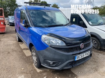 Location: Mitcham - 2016 FIAT DOBLO SX MULTIJET Panel Van REG: BC65FHO, Keys: No, MOT Expiry date: 01/03/2027, 1248 Diesel, 5 Speed Manual Diesel, Former Keepers: 7