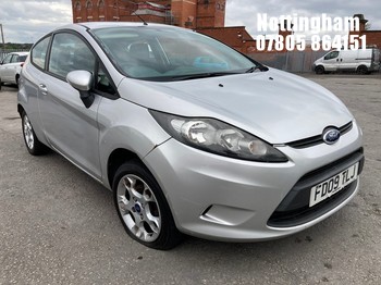 Location: Nottingham - 2009 FORD FIESTA STYLE PLUS 68 TDCI 3 Door Hatchback REG: FD09TLJ, Keys: No, MOT Expiry date: 30/01/2026, 1399 Diesel, 5 Speed Manual Diesel, Former Keepers: 5