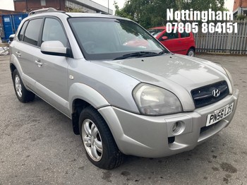 Location: Nottingham - 2006 HYUNDAI TUCSON LIMITED Estate REG: PN56LZS, Keys: No, MOT Expiry date: 09/02/2026, 1991 Diesel, 6 Speed Manual Diesel, Former Keepers: 5