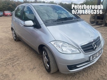 Location: Peterborough - 2012 MERCEDES A160 CDI CLASSIC SE CVT 5 DOOR HATCHBACK REG: BF12TRZ, 1991cc DIESEL, VARIABLE 1 SPEED AUTO DIESEL, Former Keepers: 5, Keys: Yes, MOT Expiry date: 30/03/2027