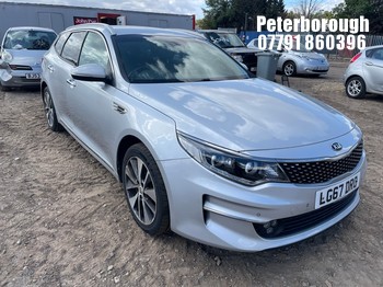 Location: Peterborough - 2018 KIA OPTIMA 3 CRDI ISG ESTATE REG: LG67DRO, 1685cc DIESEL, 6 SPEED MANUAL DIESEL, Former Keepers: 2, Keys: Yes, MOT Expiry date: 11/09/2026