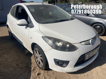 Location: Peterborough - 2010 MAZDA 2 SPORT 3 Door Hatchback REG: GL10SVW, Keys: No, MOT Expiry date: 22/07/2026, 1498 Petrol, 5 Speed Manual Petrol, Former Keepers: 6