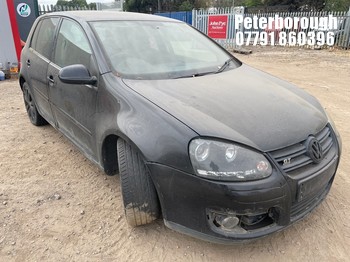 Location: Peterborough - 2008 VOLKSWAGEN GOLF GT SPORT TSI 170 5 Door Hatchback REG: LG08ZHL, Keys: No, MOT Expiry date: 01/03/2026, 1390 Petrol, 6 Speed Manual Petrol, Former Keepers: 7