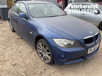 Location: Peterborough - 2006 BMW 320I M SPORT 4 Door Saloon REG: PL06AJX, Keys: No, MOT Expiry date: 23/07/2025, 1995 Petrol, 6 Speed Manual Petrol, Former Keepers: 4
