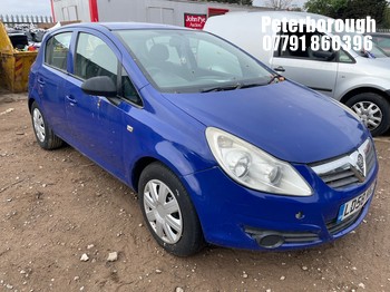 Location: Peterborough - 2008 VAUXHALL CORSA CLUB A/C AUTO 5 Door Hatchback REG: LD58KKZ, Keys: No, MOT Expiry date: 09/08/2025, 1364 Petrol, 5 Speed Auto Petrol, Former Keepers: 13