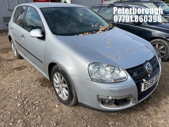 Location: Peterborough - 2006 VOLKSWAGEN GOLF MATCH FSI 115 5 Door Hatchback REG: BG56OCO, Keys: No, MOT Expiry date: 17/03/2027, 1598 Petrol, 6 Speed Manual Petrol, Former Keepers: 10