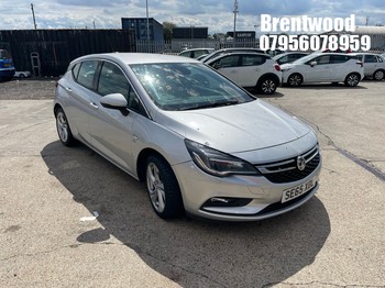 Location: Brentwood - 2016 VAUXHALL ASTRA SRI CDTI S/S 5 Door Hatchback REG: SE65XOL, Keys: No, MOT Expiry date: 08/12/2026, 1598 Diesel, 6 Speed Manual Diesel, Former Keepers: 5