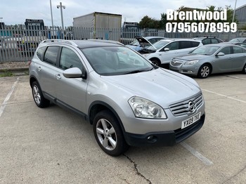 Location: Brentwood - 2009 NISSAN QASHQAI ACENTA + 2 5 Door Hatchback REG: YX09TKE, Keys: No, MOT Expiry date: 11/01/2027, 1997 Petrol, 6 Speed Manual Petrol, Former Keepers: 5
