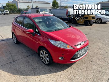 Location: Brentwood - 2009 FORD FIESTA TITANIUM 96 5 Door Hatchback REG: YP09XEN, Keys: No, MOT Expiry date: 11/08/2026, 1388 Petrol, 5 Speed Manual Petrol, Former Keepers: 9