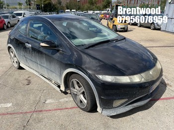 Location: Brentwood - 2007 HONDA CIVIC TYPE-S GT 3 Door Hatchback REG: EO57OAX, Keys: No, MOT Expiry date: 25/06/2027, 1799 Petrol, 6 Speed Manual Petrol, Former Keepers: 5