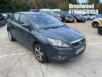 Location: Brentwood - 2009 FORD FOCUS ZETEC 100 AUTO 5 Door Hatchback REG: KU58ZDH, Keys: No, MOT Expiry date: 02/02/2027, 1596 Petrol, 4 Speed Auto Petrol, Former Keepers: 4