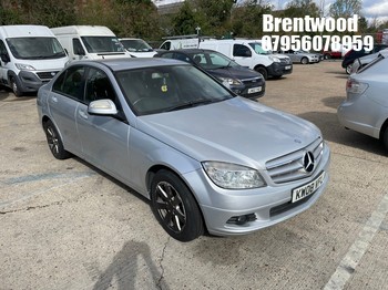 Location: Brentwood - 2008 MERCEDES C180 SE KOMPRESSOR A 4 Door Saloon REG: KW08VFL, Keys: No, MOT Expiry date: 09/09/2026, 1796 Petrol, 5 Speed Auto Petrol, Former Keepers: 10