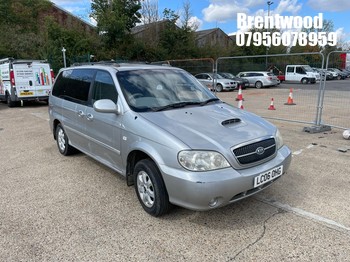 Location: Brentwood - 2006 KIA SEDONA LE MPV REG: LC06OHG, Keys: No, MOT Expiry date: 25/01/2025, 2902 Diesel, 5 Speed Manual Diesel, Former Keepers: 6