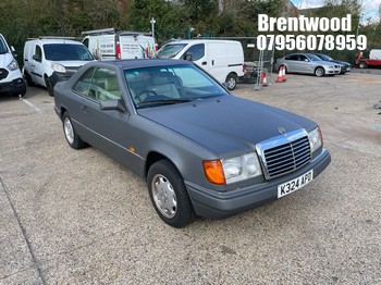 Location: Brentwood - 1992 MERCEDES 230 CE AUTO Coupe REG: K324APD, Keys: No, MOT Expiry date: 13/11/2026, 2299 Petrol, Auto Petrol, Former Keepers: 11