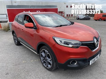 Location: South Wales - 2016 RENAULT KADJAR DYNAMIQUE S NAV TC 5 DOOR HATCHBACK REG: CA16FNX, 1198cc PETROL, 6 SPEED MANUAL PETROL, Former Keepers: 0, Keys: Yes, MOT Expiry date: 18/05/2027