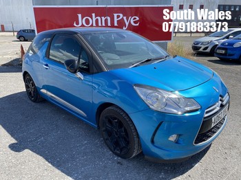 Location: South Wales - 2013 CITROEN DS3 DSTYLE + E-HDI 3 Door Hatchback REG: AO62XKC, Keys: No, MOT Expiry date: 12-02-2026, 1560 Diesel, 5 Speed Manual Diesel, Former Keepers: 5