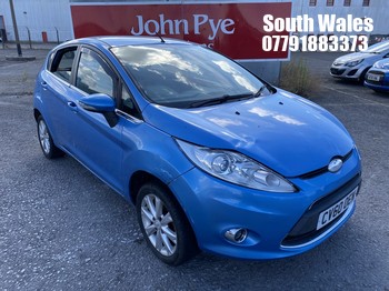 Location: South Wales - 2010 FORD FIESTA ZETEC 68 TDCI 5 Door Hatchback REG: CV60OEN, Keys: No, MOT Expiry date: 28-10-2026, 1399 Diesel, 5 Speed Manual Diesel, Former Keepers: 5