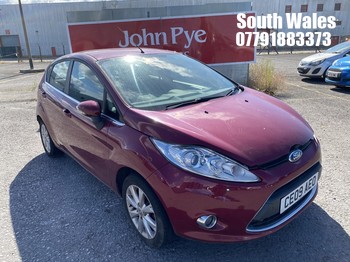Location: South Wales - 2009 FORD FIESTA ZETEC 68 TDCI 5 Door Hatchback REG: CE09AEO, Keys: No, MOT Expiry date: 05-03-2026, 1399 Diesel, 5 Speed Manual Diesel, Former Keepers: 3