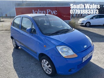 Location: South Wales - 2007 CHEVROLET MATIZ SE 5 Door Hatchback REG: CA07LLK, Keys: No, MOT Expiry date: 02/02/2026, 995 Petrol, 5 Speed Manual Petrol, Former Keepers: 5