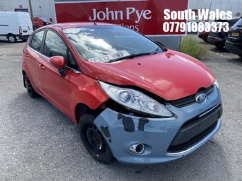Location: South Wales - 2012 FORD FIESTA ZETEC 5 Door Hatchback REG: CE12MWF, Keys: No, MOT Expiry date: 21/10/2026, 1242 Petrol, 5 Speed Manual Petrol, Former Keepers: 8