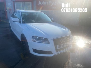 Location: Hull - 2010 AUDI A3 TECHNIK MPI 3 Door Hatchback REG: BV10YVG, 1595cc Petrol, 5 Speed Manual Petrol, Former Keepers: 5, Keys: Yes, MOT Expiry date: 24/10/2025