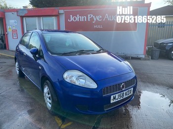 Location: Hull - 2009 FIAT GRANDE PUNTO ACTIVE 77 5 Door Hatchback REG: MJ58KDX, Keys: No, MOT Expiry date: 23/03/2027, 1368 Petrol, 5 Speed Manual Petrol, Former Keepers: 4