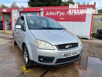 Location: Hull - 2005 FORD FOCUS C-MAX ZETEC MPV REG: ND05KXH, Keys: No, MOT Expiry date: 29/07/2026, 1596 Petrol, 5 Speed Manual Petrol, Former Keepers: 8