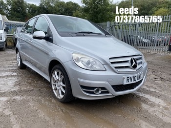 Location: Leeds - 2010 MERCEDES-BENZ B180 BLUEEFFICIENCY SPORT MPV REG: RV10UWK, 1699cc Petrol, 5 Speed Manual Petrol, Former Keepers: 6, Keys: No, MOT: Expiry date02-06-2027