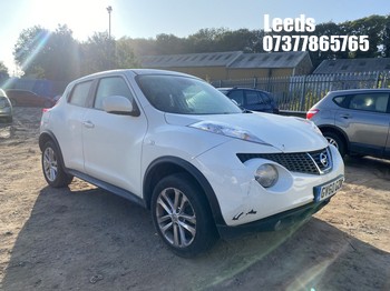 Location: Leeds - 2011 NISSAN JUKE TEKNA DIG-T 5 Door Hatchback REG: GV60GZW, Keys: No, MOT Expiry date: 29-07-2026, 1612 Petrol, 6 Speed Manual Petrol, Former Keepers: 7