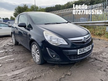 Location: Leeds - 2013 VAUXHALL CORSA ENERGY AC 3 Door Hatchback REG: DU63AHD, Keys: No, MOT Expiry date: 29-09-2025, 1229 Petrol, 5 Speed Manual Petrol, Former Keepers: 4