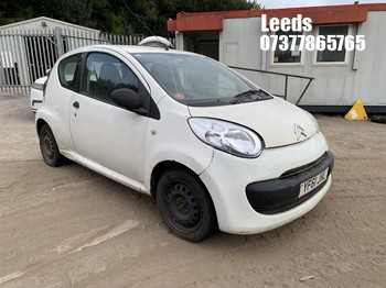 Location: Leeds - 2011 CITROEN C1 VTR 3 Door Hatchback REG: YF61JHL, Keys: No, MOT Expiry date: 22/02/2026, 998 Petrol, 5 Speed Manual Petrol, Former Keepers: 7