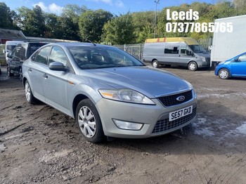 Location: Leeds - 2008 FORD MONDEO EDGE 5 Door Hatchback REG: SE57GKD, Keys: No, MOT Expiry date: 25-01-2026, 1596 Petrol, 5 Speed Manual Petrol, Former Keepers: 6