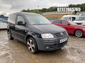 Location: Leeds - 2007 VOLKSWAGEN CADDY C20 TDI S-A Car Derived Van REG: GL57OZU, Keys: No, MOT Expiry date: 07-01-2026, 1896 Diesel, 6 Speed Semi Auto Diesel, Former Keepers: 6