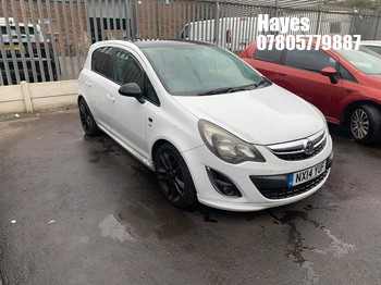 Location: Hayes - 2014 VAUXHALL CORSA SRI 5 Door Hatchback REG: NX14YUF, Keys: No, MOT Expiry date: 27/05/2026, 1398 Petrol, 5 Speed Manual Petrol, Former Keepers: 4