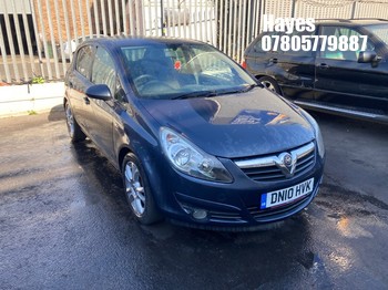 Location: Hayes - 2010 VAUXHALL CORSA SXI 5 Door Hatchback REG: DN10HVK, Keys: No, MOT Expiry date: 22/06/2027, 1398 Petrol, 5 Speed Manual Petrol, Former Keepers: 3
