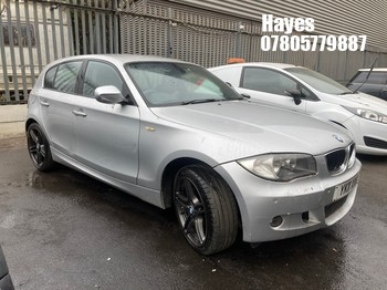 Location: Hayes - 2011 BMW 120D M SPORT 5 Door Hatchback REG: YK11XNR, Keys: No, MOT Expiry date: 04/12/2025, 1995 Diesel, 6 Speed Manual Diesel, Former Keepers: 3