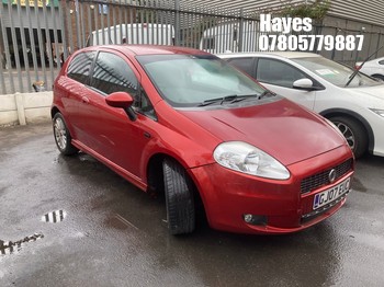 Location: Hayes - 2007 FIAT PUNTO DYNAMIC SPORT 16V 3 Door Hatchback REG: GJ07EUC, Keys: No, MOT Expiry date: 17/05/2027, 1368 Petrol, 6 Speed Manual Petrol, Former Keepers: 5