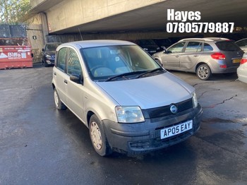 Location: Hayes - 2005 FIAT PANDA ACTIVE 5 Door Hatchback REG: AP05EAY, Keys: No, MOT Expiry date: 10/09/2026, 1108 Petrol, 5 Speed Manual Petrol, Former Keepers: 5