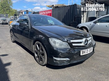 Location: Stapleford - 2013 MERCEDES-BENZ C220 AMG SPORT CDI BLUEEF Coupe REG: BK13EXF, Keys: Yes, MOT Expiry date: 23/12/2026, 2143 Diesel, 7 Speed Auto Diesel, Former Keepers: 3