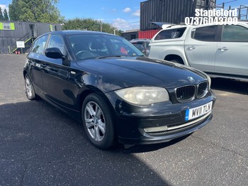 Location: Stapleford - 2011 BMW 116D SE 5 Door Hatchback REG: MV11TLN, Keys: Yes, MOT Expiry date: 22/02/2027, 1995 Diesel, 6 Speed Manual Diesel, Former Keepers: 5