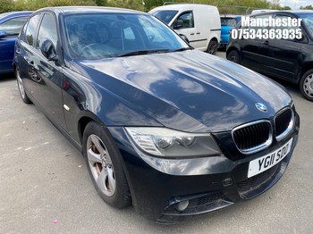 Location: Manchester - 2011 BMW 320D EFFICIENTDYNAMICS 4 Door Saloon REG: YG11SDO, 1995 Diesel, 6 Speed Manual Diesel, Former Keepers: 9, Keys: No, MOT Expiry date: 14/10/2026