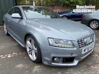 Location: Manchester - 2008 AUDI A5 S5 FSI QUATTRO S-A COUPE REG: MF58VCD, 4163cc PETROL, 6 SPEED SEMI AUTO PETROL, Former Keepers: 6, Keys: Yes, MOT Expiry date: 06/09/2025