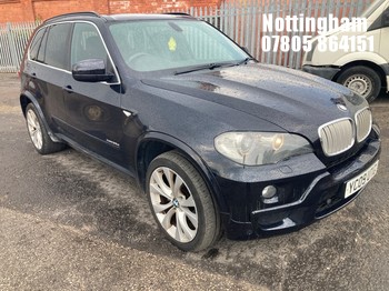 Location: Nottingham - 2009 BMW X5 XDRIVE 35D MSPORT 7S A ESTATE REG: YC09UTG, 2993cc DIESEL, 6 SPEED AUTO DIESEL, Former Keepers: 6, Keys: Yes, MOT Expiry date: 07/04/2027