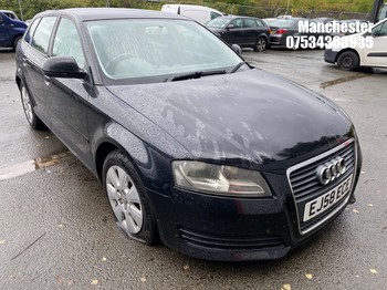 Location: Manchester - 2008 AUDI A3 E 104 TDI 5 Door Hatchback REG: EJ58ECE, 1896 Diesel, 5 Speed Manual Diesel, Former Keepers: 7, Keys: No, MOT Expiry date: 14/01/2027